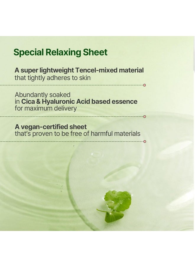Torriden Torriden BALANCEFUL Cica Facial Sheet Masks (10 Sheets) - Facial Mask for Soothing, Calming, Balancing, and Nourishing with Centella Asiatica, Hyaluronic Acid, and Panthenol  - Image 3