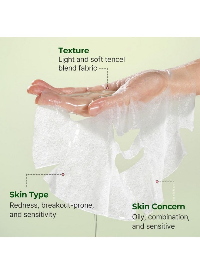 Torriden Torriden BALANCEFUL Cica Facial Sheet Masks (10 Sheets) - Facial Mask for Soothing, Calming, Balancing, and Nourishing with Centella Asiatica, Hyaluronic Acid, and Panthenol  - Image 2