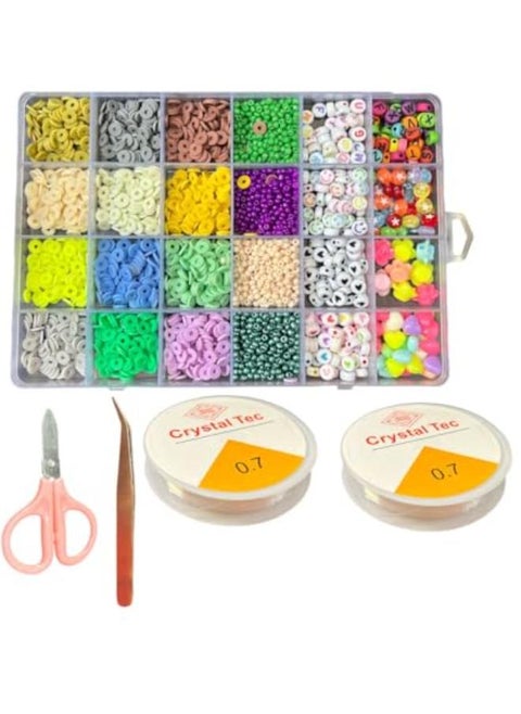 Beads Set 18 Colors 5700 Pieces