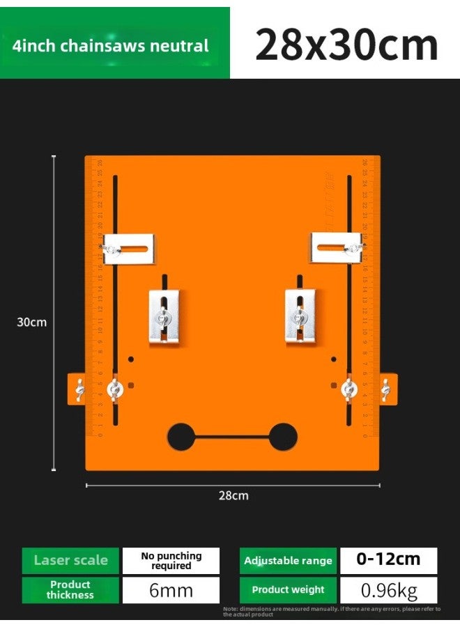 Bakelite Triangle Woodworking Special Straight Angle Ruler High Precision Angle Ruler Crank Triangle Plate 90 Degrees Generous Ruler Mountain Ruler-Model:Chainsaw Board ]  - Image 1