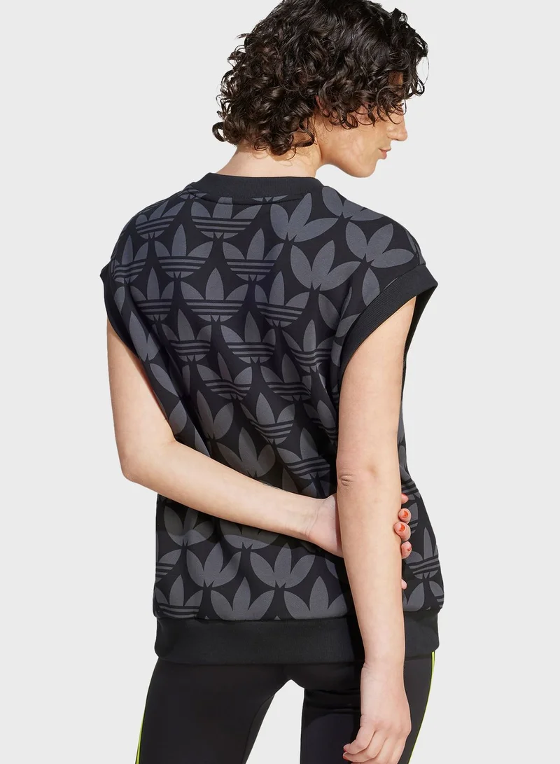 adidas Originals Trefoil Monogram Vest