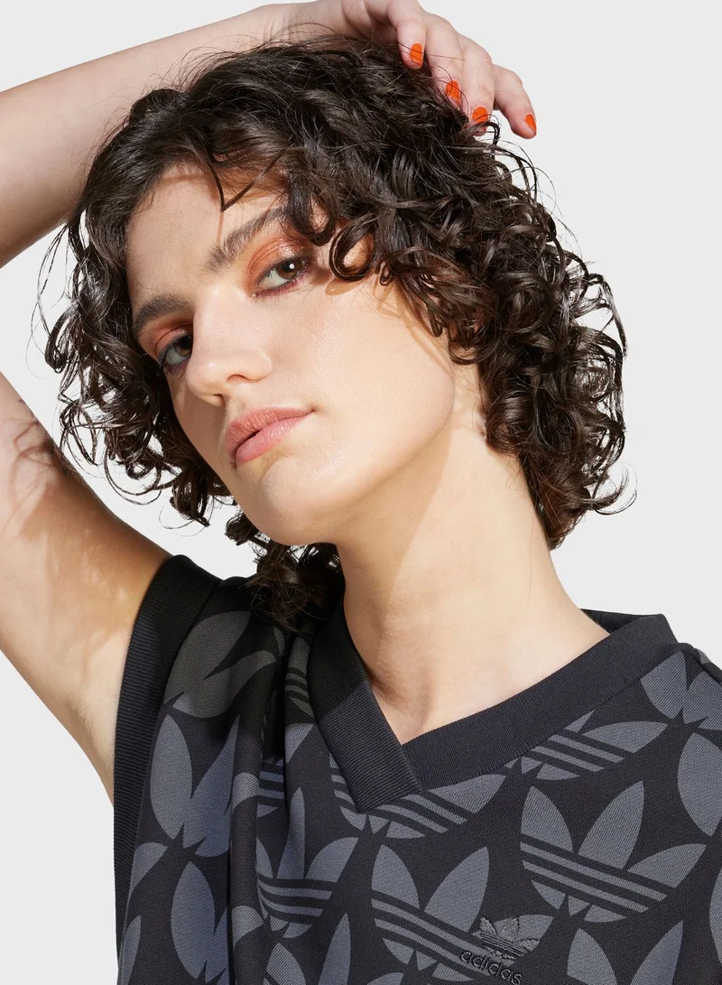 adidas Originals Trefoil Monogram Vest