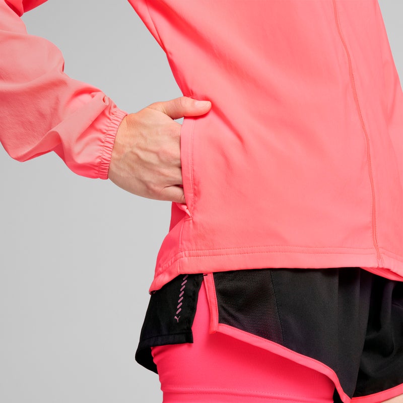 بوما جاكيت Run Fav منسوج بغطاء للرأس للنساء - Image 5