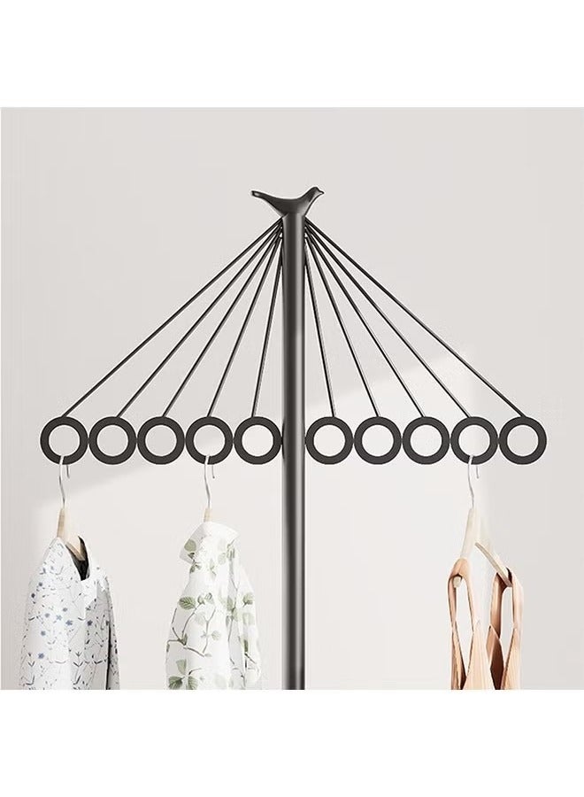 Beauenty Coat Rack Freestanding Clothes Stand Garment Rack Clothes Rack Metal Coat Racks Hanger Stand Clothes Rail Stand Clothes Hanger Organizer with Marble Base for Hanging Clothes, Hats, Bags - Image 5