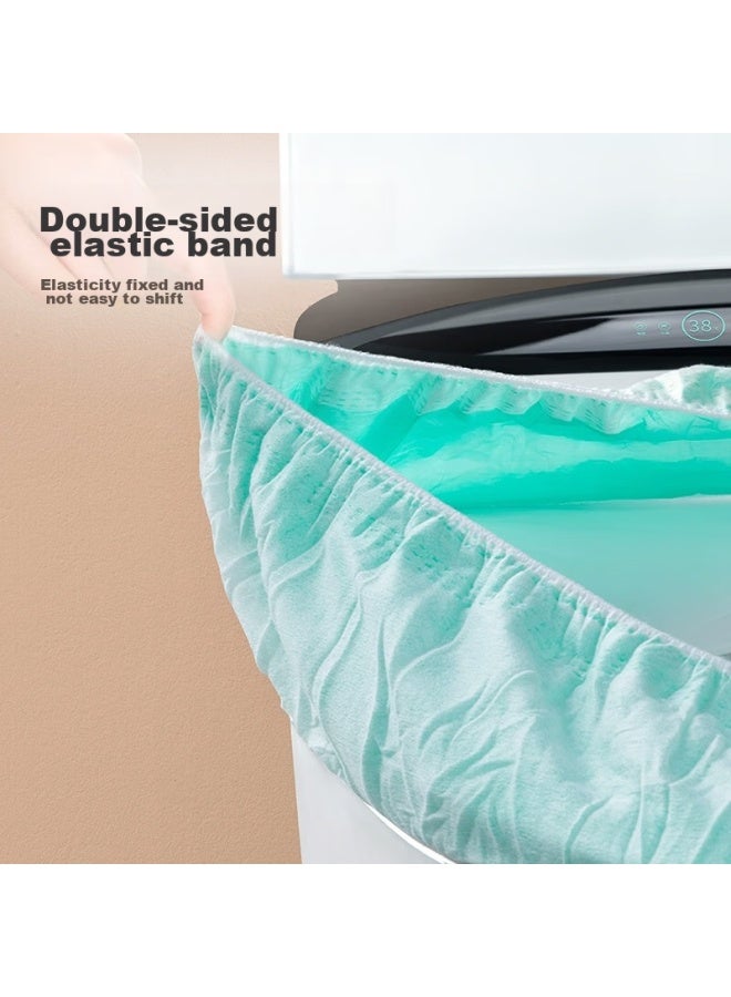 Badigao Disposable Toilet Seat Cover, Green, Full Coverage, Travel Essential, Portable, For Pregnant Women, Travel, Toilet Seat Pad, Paper - Image 2