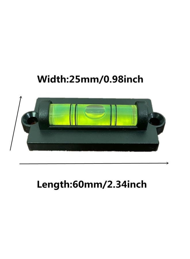 WOYISEPG 4Pcs Bubble Spirit Level RV Standard Levels with Mounting Holes RV Levelers Leveling Tool for RV Camper, Travel Trailer, Camping, Truck, Motorhome (Set-A) - Image 3