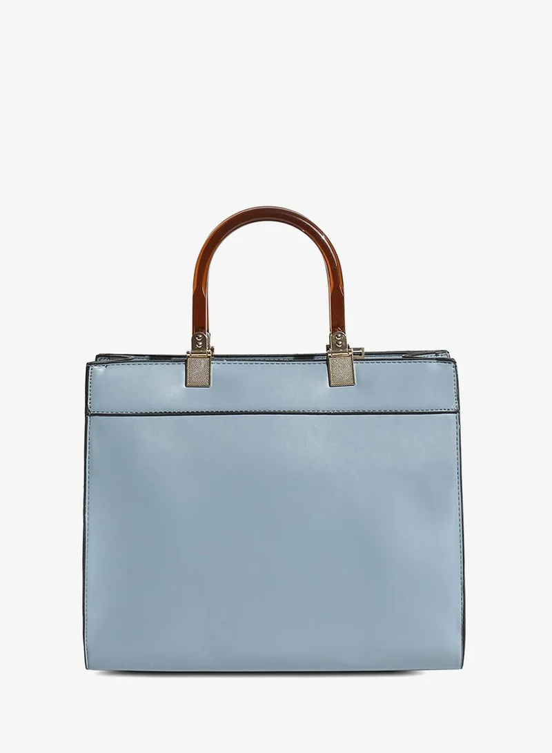 Haute Sauce Everyday Croc Handbag - Light Blue