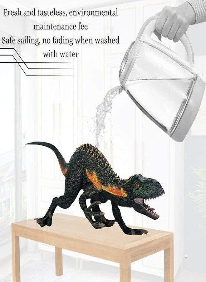 Mallexo Big Size Realistic T-Rex Dinosaur Toy for Kids Velociraptor Dino Jumbo Safari Action Figurine Toys Playset for Girls and Boys Birthday Gifts Prehistoric Animals Educational & Learning Items - Image 4