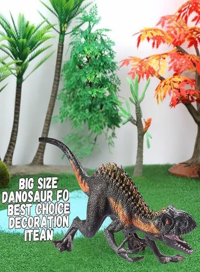 Mallexo Big Size Realistic T-Rex Dinosaur Toy for Kids Velociraptor Dino Jumbo Safari Action Figurine Toys Playset for Girls and Boys Birthday Gifts Prehistoric Animals Educational & Learning Items - Image 5