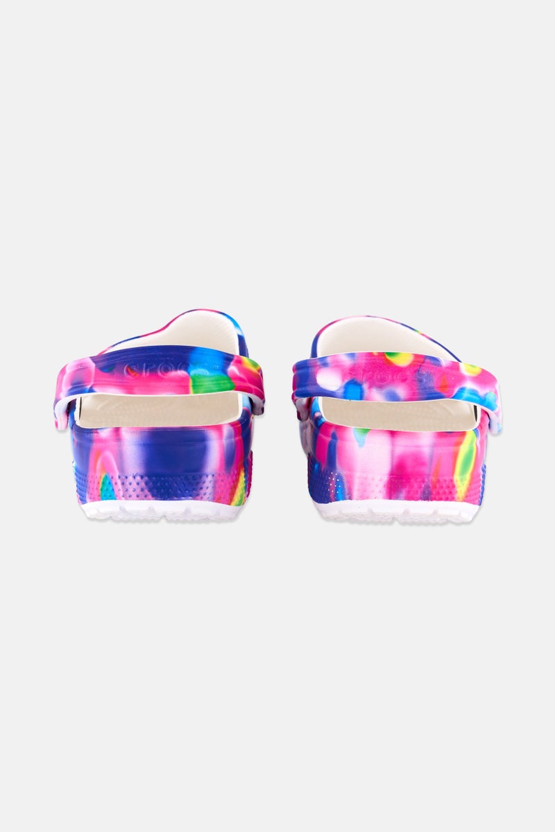 crocs Women Slip On Clogs, Pink Combo  - Image 2