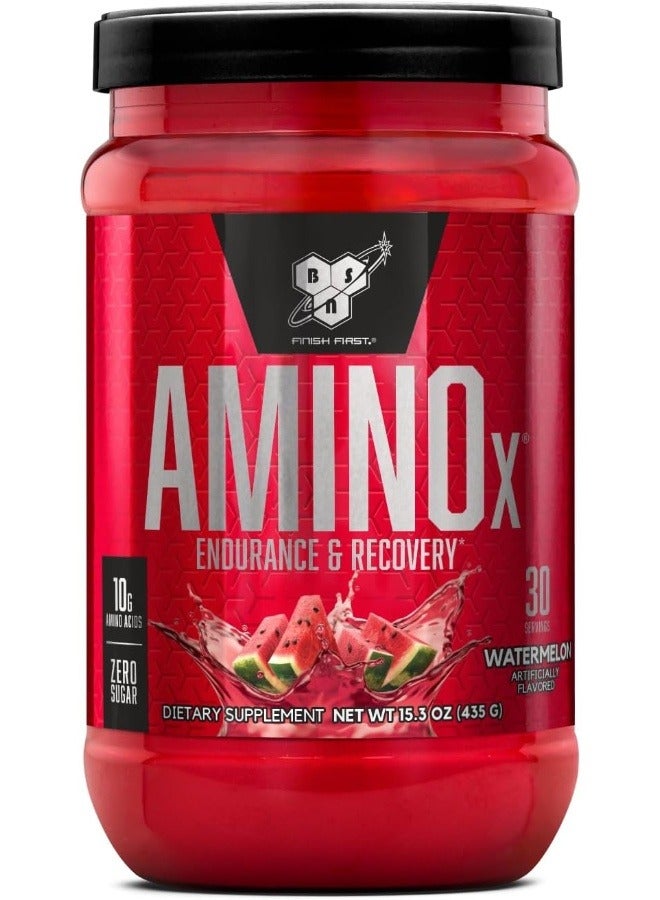 BSN مسحوق الطاقة الأمينية للقدرة على التحمل والتعافي، والأحماض الأمينية الفوارة الفورية، مكمل غذائي - البطيخ 435 جرام، 30 وجبة - Image 1