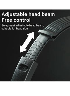 Generic Wireless Bluetooth Headset with Mic and Noise Cancellation Ajustable Headphone and 3.5mm Cable for Gaming  - Image 3