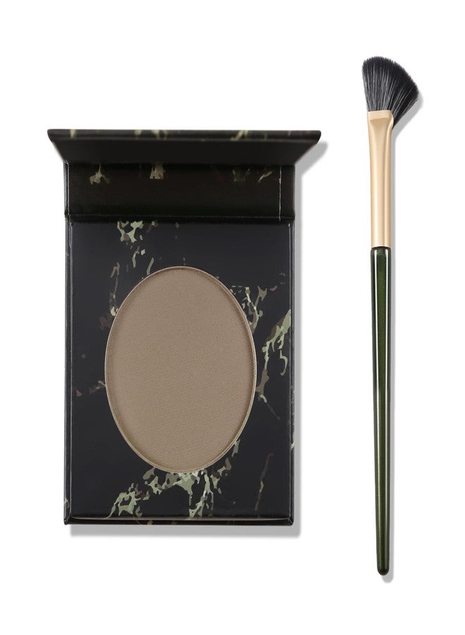 Jutqut Bronzer Contour Palette, Matte Contour Powder, Cool Toned Bronzer for Light Fair Skin, Buildable Matte Contouring, Face Sculpting Grey Powder, 01 Grey Brown - Image 1