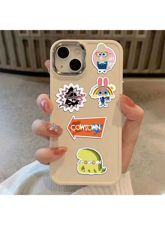 50Pcs Zootopia Judy Hopps Nick Wilde Stickers for Gifts Water Bottles Cup Laptop Phone Guitar Car Motorcycle Bike Skateboard Luggage Box JHSL - Image 5