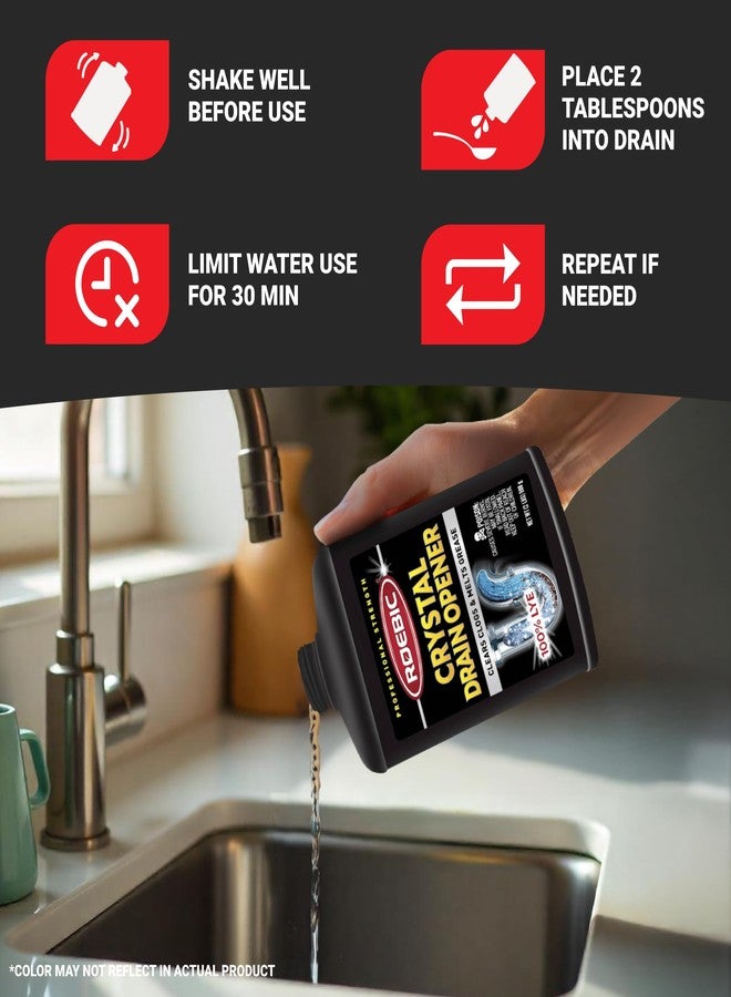 Roebic HD-CRY-DO-6 2-Pound Heavy Duty Crystal Drain Opener - Image 3