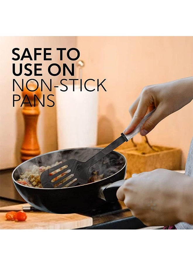 Garlo - 25pc Kitchen Utensils Set - Nylon & Stainless Steel Cooking Utensils Set - Non-Stick Kitchen Utensils with Spatula Kitchen Tools Set - Image 1