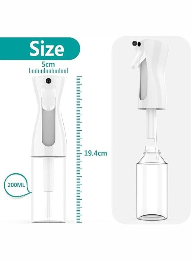 Empty Multi Use Hair Spray Bottle Continuous Water Mister for Curly Hair Fine Mist Salon Spray Bottle 200Ml - Image 3