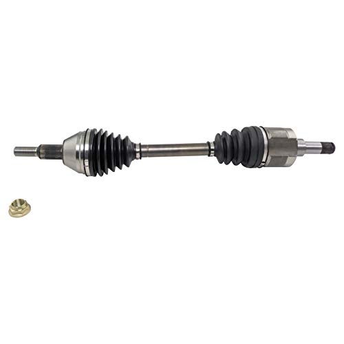 TRQ Front Left CV Axle Shaft Assembly Driver Side Compatible with 2008-2010 Chrysler Town & Country Dodge Grand Caravan - Image 1