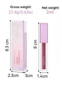 DEROL Cosmic Funk Polarized Liquid Eyeshadow 02# Traum  - Image 3