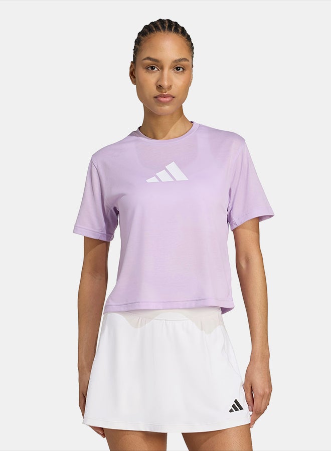 Adidas Train Essentials Big Logo Performance Training T-Shirt - Image 1