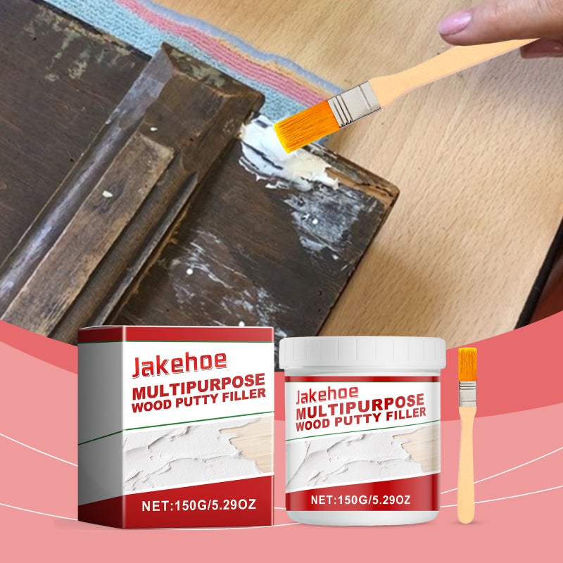 Jakehoe Multi-Purpose Wood Putty Filler Furniture Wood Damage Crack Filling Wood Product Repair Paste - Image 2