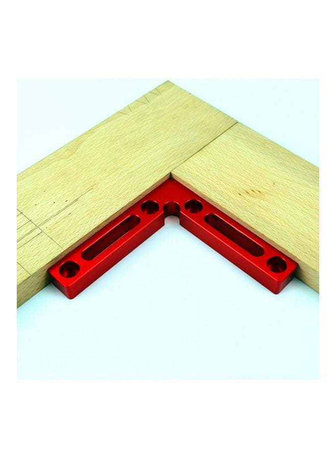 NIBEMINENT 2-Piece Aluminum Alloy Right Angle Clamps Red 21x4x13cm - Image 3