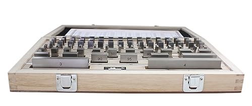 Accusize Industrial Tools 81 Pc Grade AS-1 Steel Gage Block Set, P900-S582 - Image 3