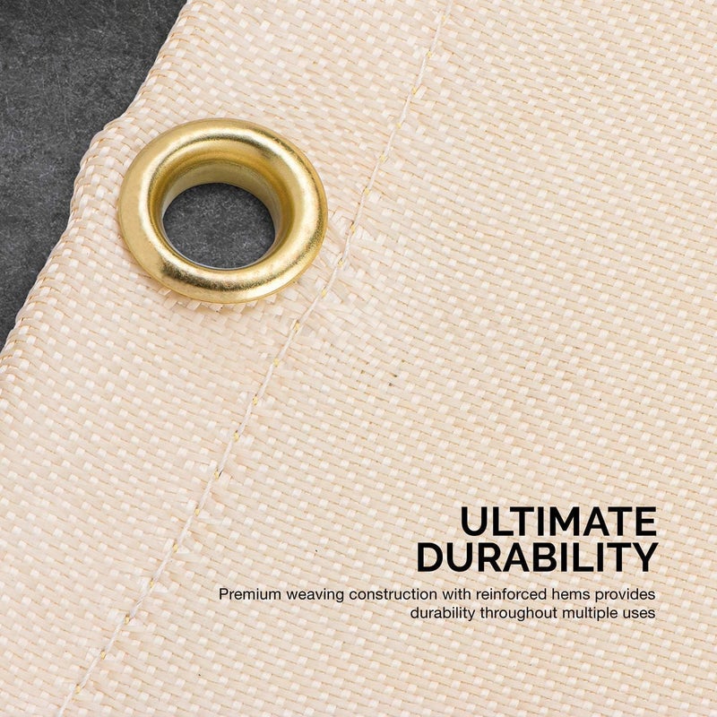 NEIKO 10908A Heavy Duty 4x6 Welding Blanket - Fire Retardant Fiberglass Protection - Image 2