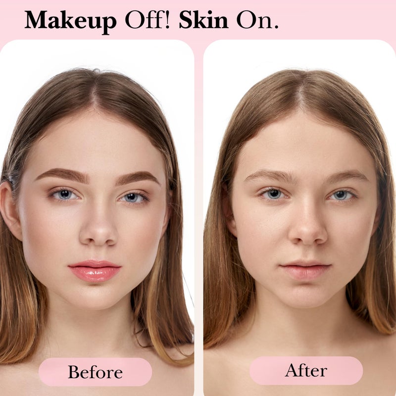 Mivida Hypoallergenic Makeup Remover Wipes With Vitamin E, Daily Cleansing Facial Towelettes, For Sensitive Skin, 50 Count, Alcohol Free, Fragrance Free Makeup Wipes - Image 5