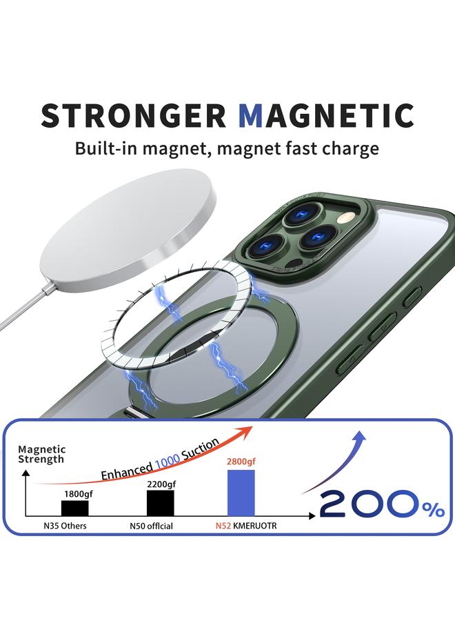 S-TOP Case For iPhone 15 Wing Series Gen2 MagSafe Metal Ring Holder Phone Case - Image 2