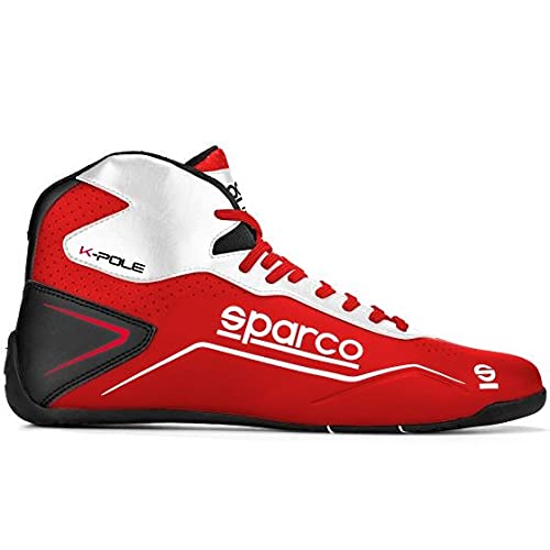 Sparco أحذية سباق كارت سباكو للجنسين ك بول 2020 مقاس 43 ر، أحمر، الاتحاد الأوروبي المملكة المتحدة - Image 2
