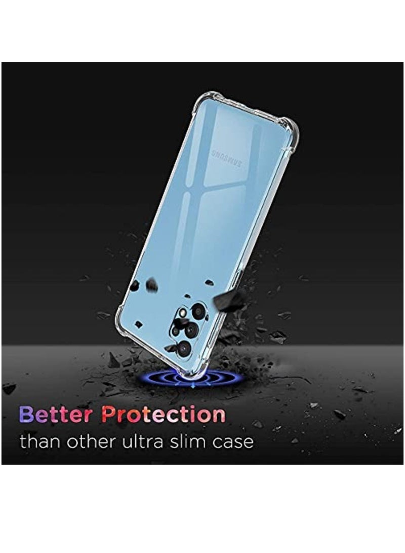 ELTRAZONE Samsung Galaxy A52 Case Cover Protective Shock Absorption Bumper soft Transparent Case (Clear) - Image 5