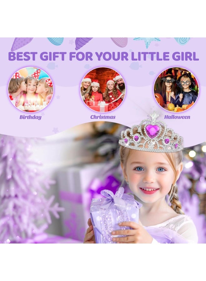 LBMT Pretend Play Makeup Kit for Toddlers Toys,Safe Washable & Non-Toxic Kit Toys for Girls with Beauty Mermaid Box,Toy Mermaid Makeup for Kids, Birthday/Party Gifts Toys for 3 4 5 6 7+ Year Old Girls - Image 3