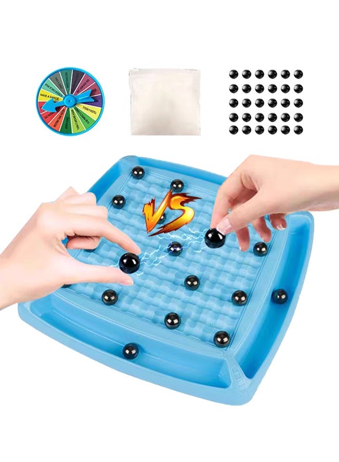 Magnetic Chess Game, Portable Magnet Game with Storage Bag, Suitable for Parties, Holidays or Family Games - Image 1