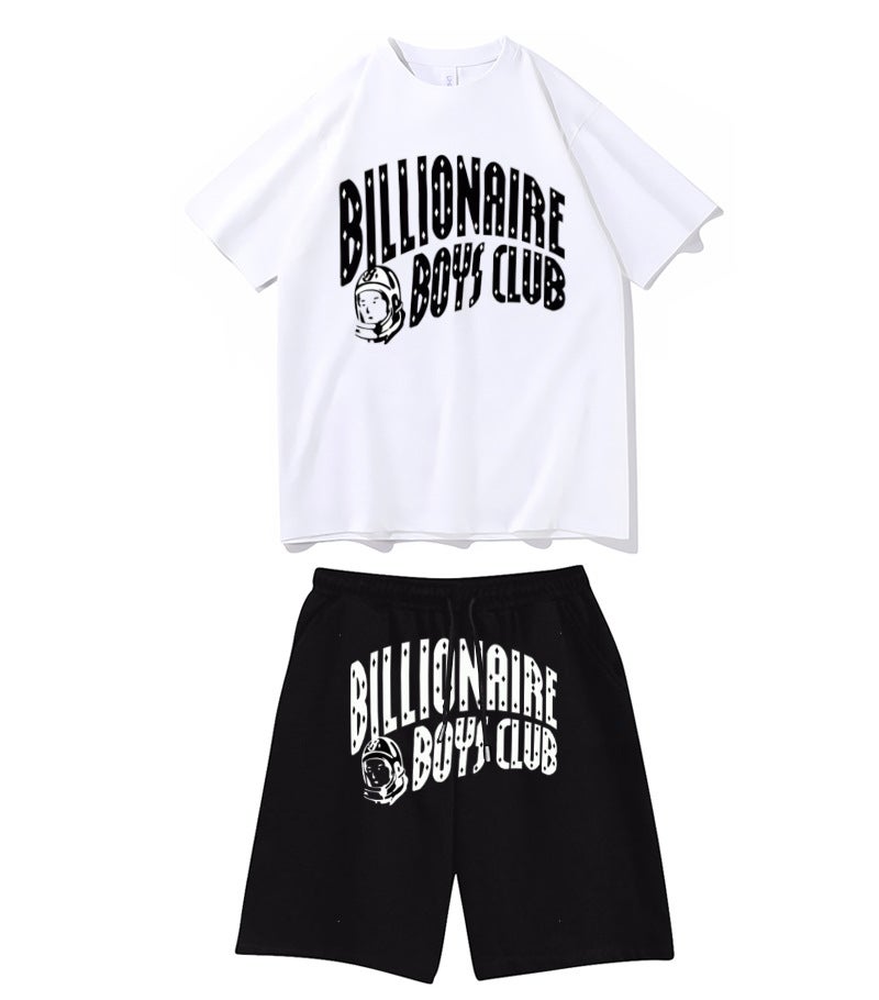 Billionaire Boys Club Fashion Street Men And Women Casual Sports Short Sleeve Suit Billions Boys T-Shirt - Image 1