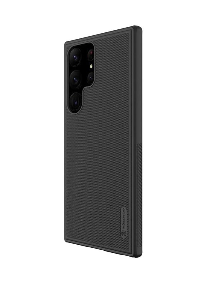 Nillkin Case Cover Super Frosted Pro  Case Anti-Scratch & Slip For Samsung Galaxy S23 Ultra (Black) - Image 3