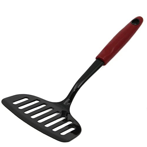 Chef Craft Select Nylon Jumbo Turner/Spatula, 12 inch, Red - Image 5