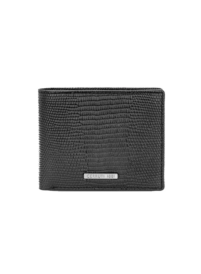 CERRUTI 1881 Black Bi-Fold Wallet for Men