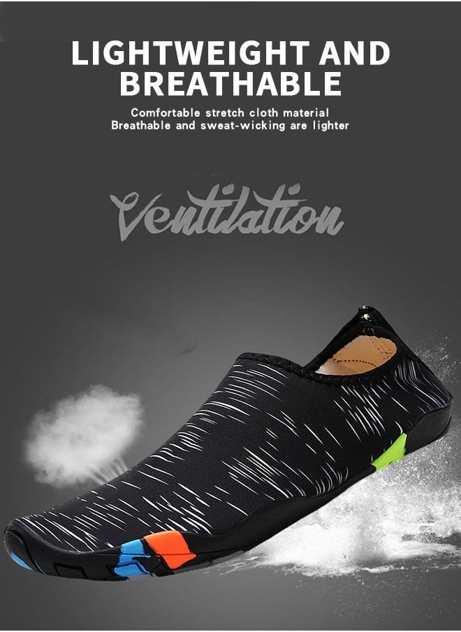 GROIC Beach Shoes Water Shoes, Swimming & Games Shoe, Barefoot Pool Quick-Dry Aqua Yoga Socks, Slip-on Sport  - Image 2