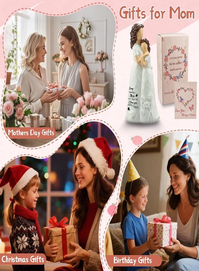 LIGETON Mothers Day Mom Gifts for Mom from Daughter,Cool Birthday Gifts for Women Wife Christmas Stocking Stuffers Unique Gift Ideas for Mama Grandma Aunt Hand-Painted Figure Sculpture Presents - Image 5