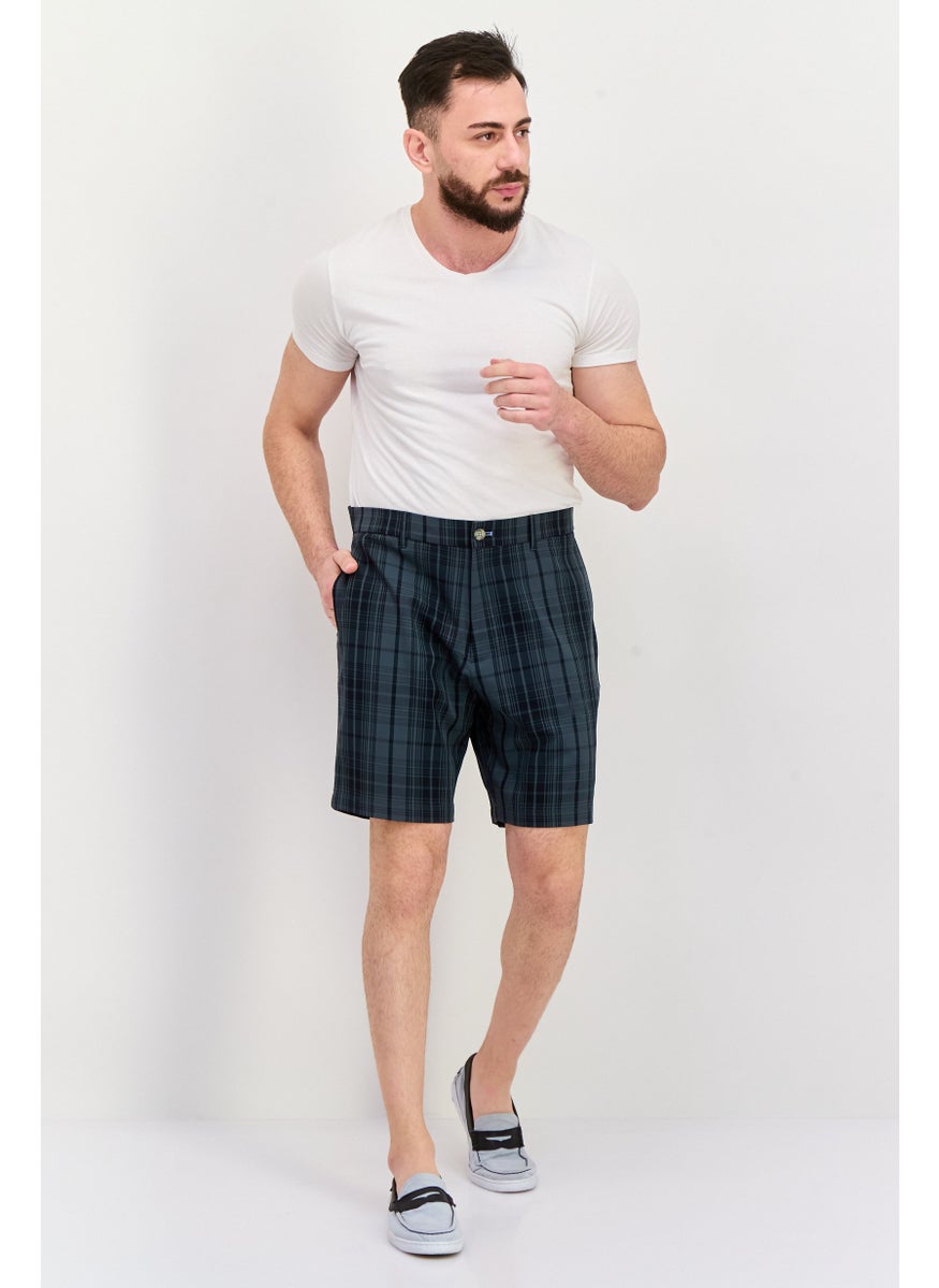 Tailorbyrd - Men Sportswear Fit Golf Short, Grey - Image 1
