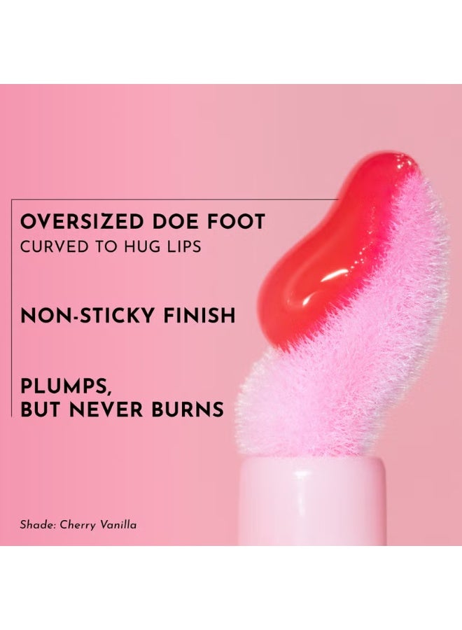 LAWLESS BEAUTY Forget The Filler Lip Plumper Line Smoothing Gloss - Cherry Vanilla - Image 4