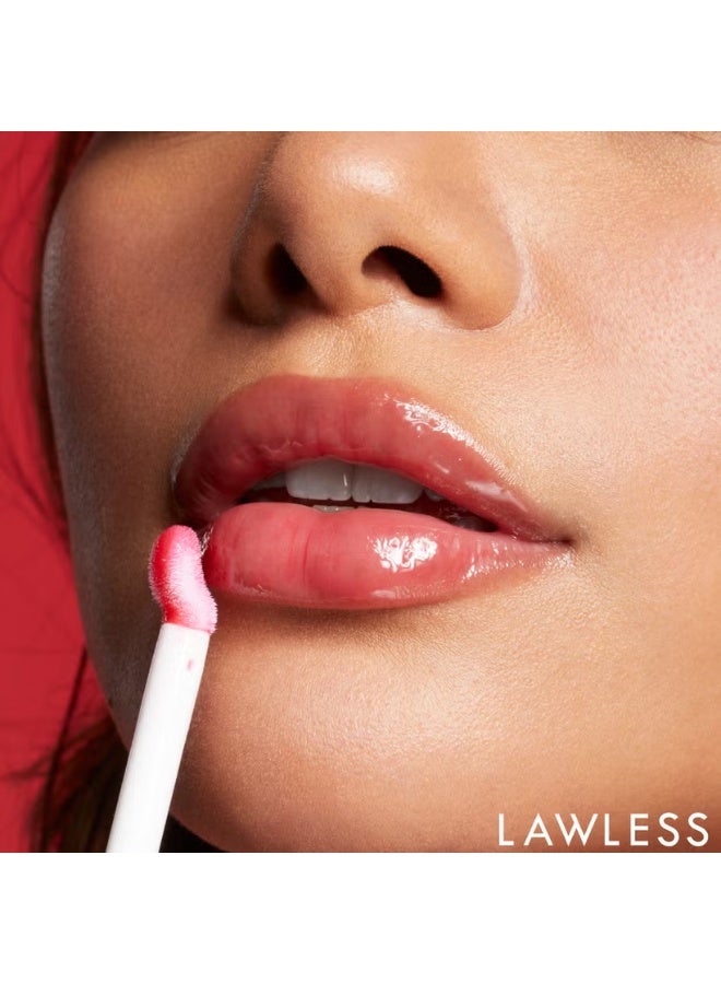 LAWLESS BEAUTY Forget The Filler Lip Plumper Line Smoothing Gloss - Cherry Vanilla - Image 3