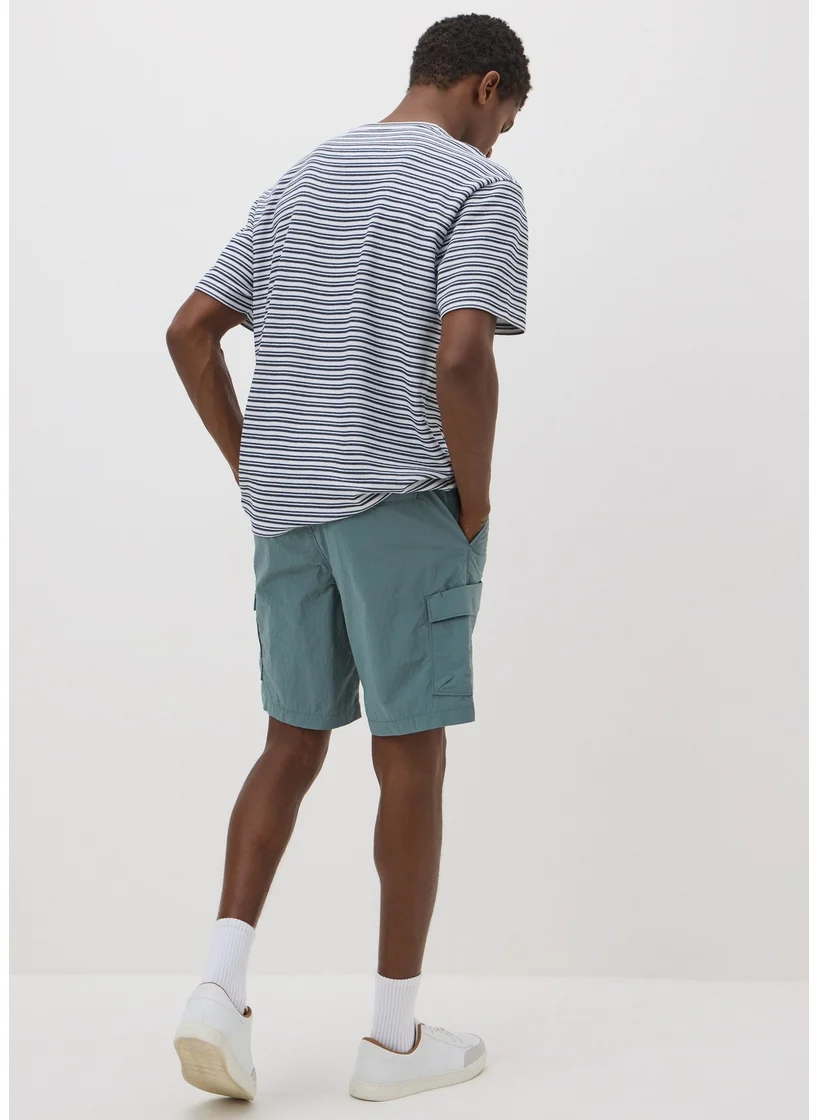 Matalan Blue Cargo Shorts