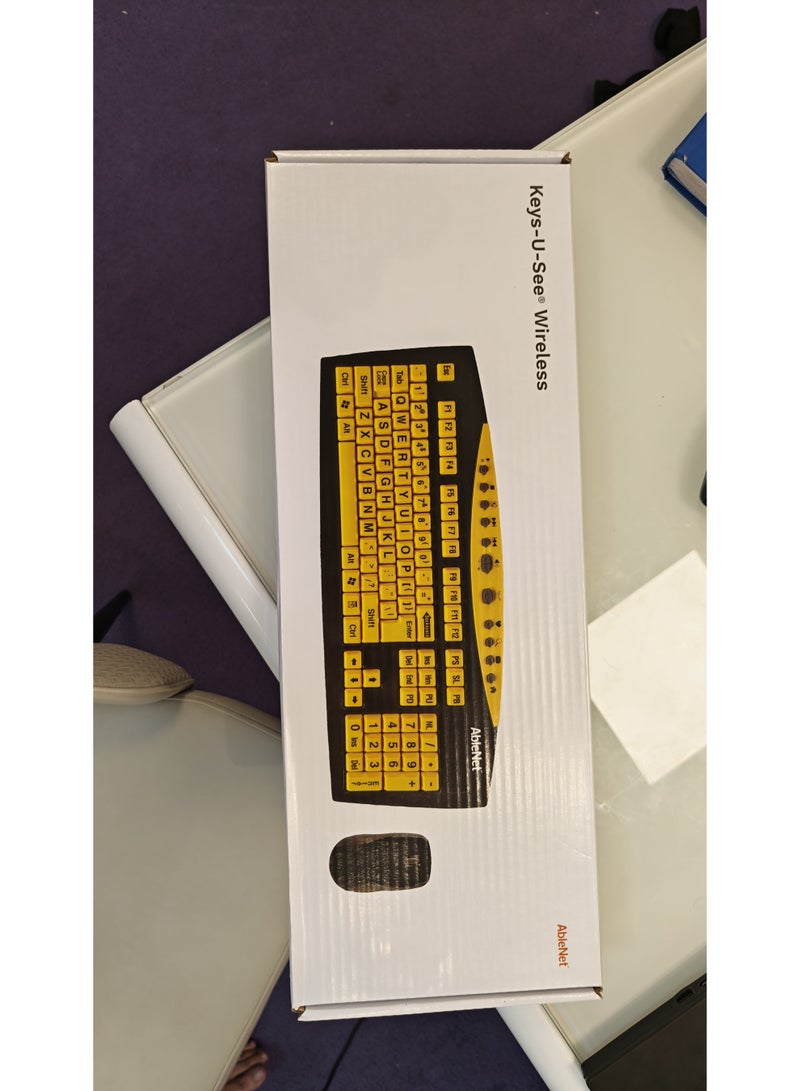 Ablenet Keys U See Wireless KEYBOARD+Mouse - Image 1