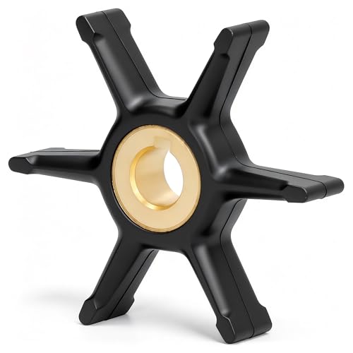 MARKGOO Water Pump Impeller 434424 0434424 for Evinrude Johnson OMC Outboard 3HP 4HP 5HP 6HP 55HP 75HP Boat Motor Engine Parts Replacement 277181 0277181 777819 0777819 Sierra Marine 183001 - Image 1