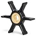 MARKGOO Water Pump Impeller 434424 0434424 for Evinrude Johnson OMC Outboard 3HP 4HP 5HP 6HP 55HP 75HP Boat Motor Engine Parts Replacement 277181 0277181 777819 0777819 Sierra Marine 183001 - Image 2