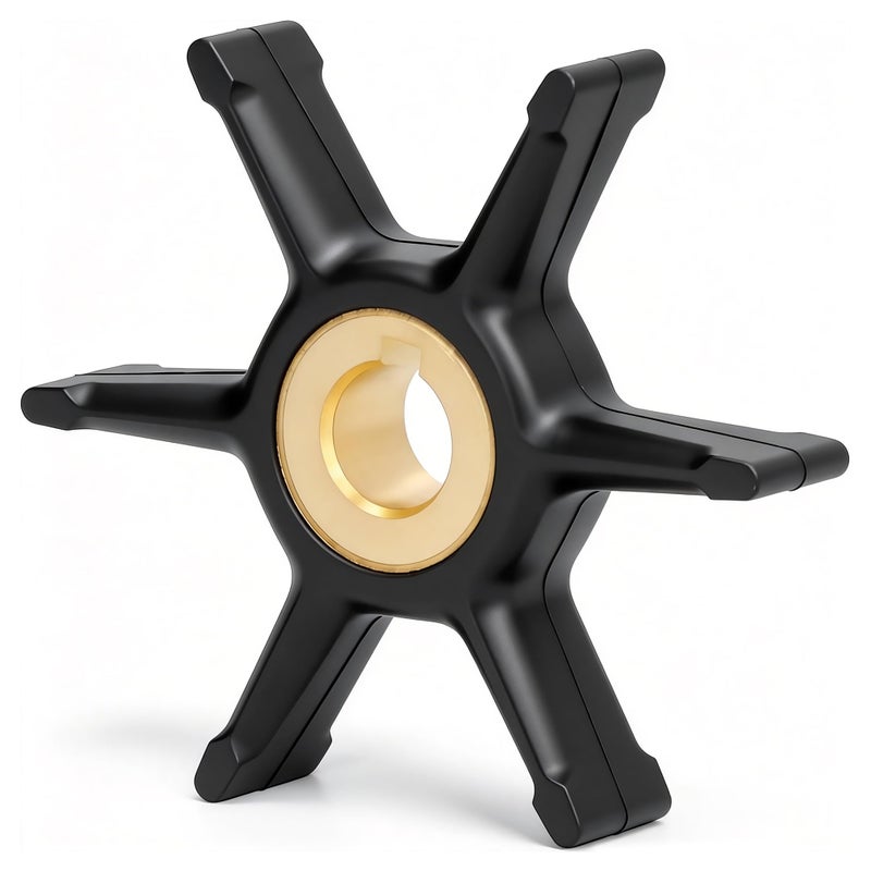 MARKGOO Water Pump Impeller 434424 0434424 for Evinrude Johnson OMC Outboard 3HP 4HP 5HP 6HP 55HP 75HP Boat Motor Engine Parts Replacement 277181 0277181 777819 0777819 Sierra Marine 183001 - Image 3