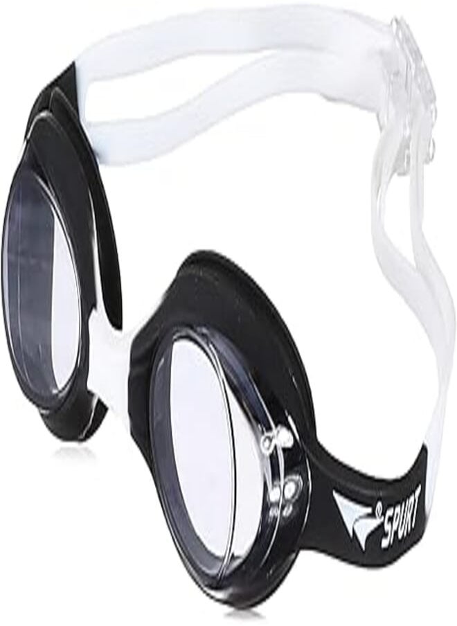 Spurt - SPURT Swimming Goggles with Black lenses 18D-058 Black and White - Image 1