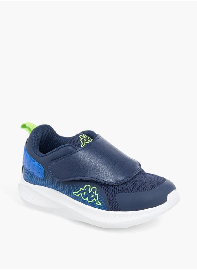 Kappa Boys Mesh Slip-On Sports Shoes With Hook And Loop Closure  - Image 1
